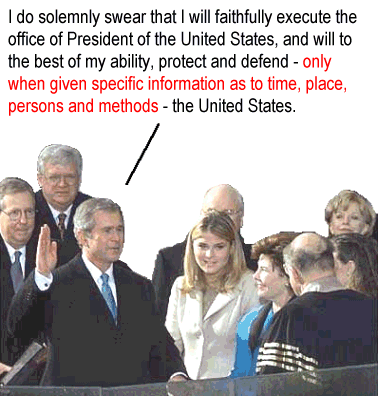 bush inauguration