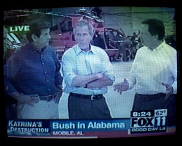 FEMA Director Bores Bush While New Orleans Burns...